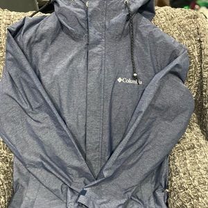 Mens Columbia rain jacket